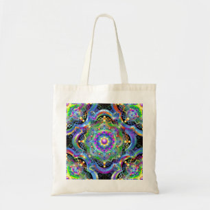Mandala Universe Psychedelic Tote Bag