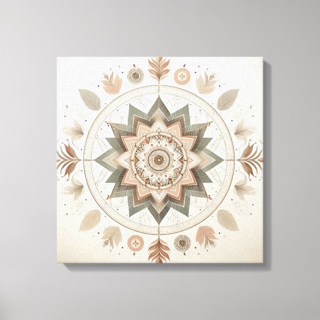 Mandala Wall Art | Sacred Geometry  (Front)