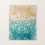 Mandala watercolor beach sea ocean yoga zen jigsaw puzzle<br><div class="desc">Mandala watercolor beach sea ocean yoga zen</div>