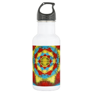 Mandala Wheel Tie Dye 532 Ml Water Bottle