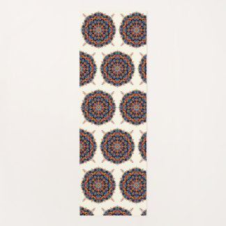 Mandala-White Yoga Mat
