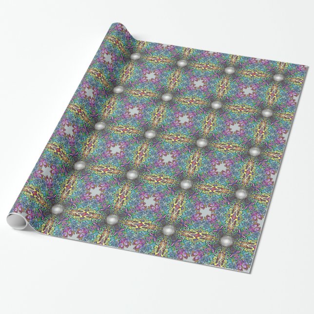 Mandala Wrapping Paper (Unrolled)