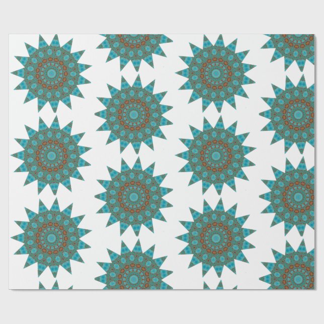 Mandala Wrapping Paper (Flat)