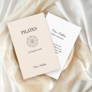 Mandala Yoga Pilates Wellness Business Card