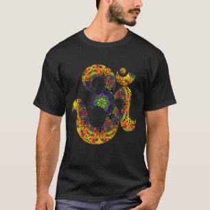 Mandala Yoga Spiritual Meditation Symbol Om T-Shirt