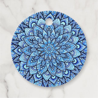 Mandala Zen Art Design  Favour Tags