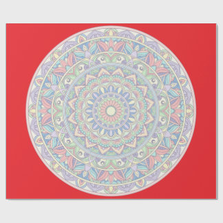 Mandala Zen Yoga Spiritual  Wrapping Paper