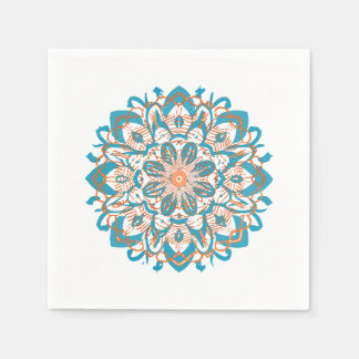 mandala Zoom paper  Napkin