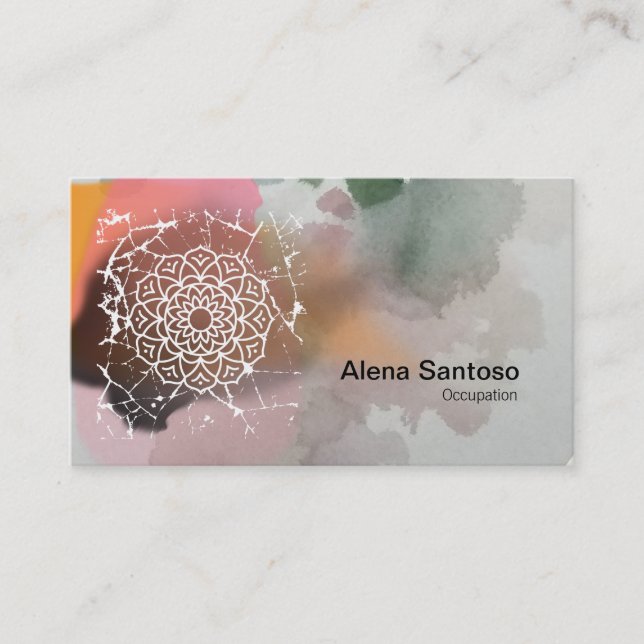 Mandalas Business Card (Front)