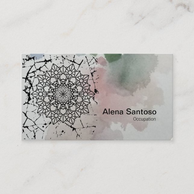 Mandalas Business Card (Front)