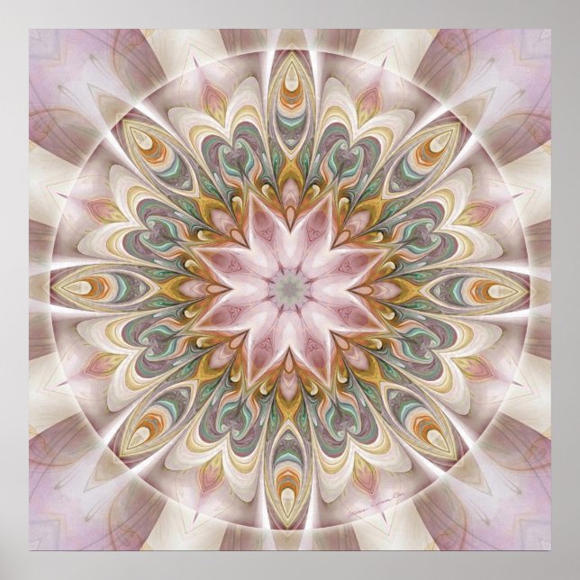 Mandalas for Times of Transition 24 Poster (Front)