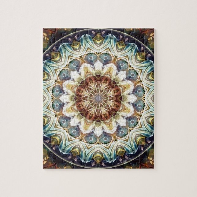 Mandalas for Times of Transition 9 Jigsaw Puzzle (Vertical)