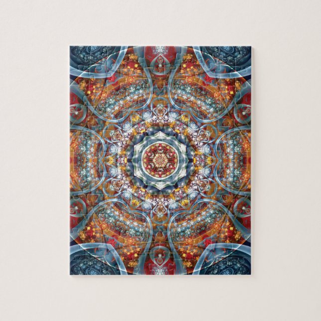 Mandalas from the Heart of Freedom 25 Gifts Jigsaw Puzzle (Vertical)