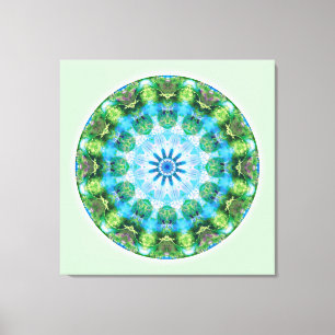 Mandalas from the Heart of Transformation, No. 6 Canvas Print