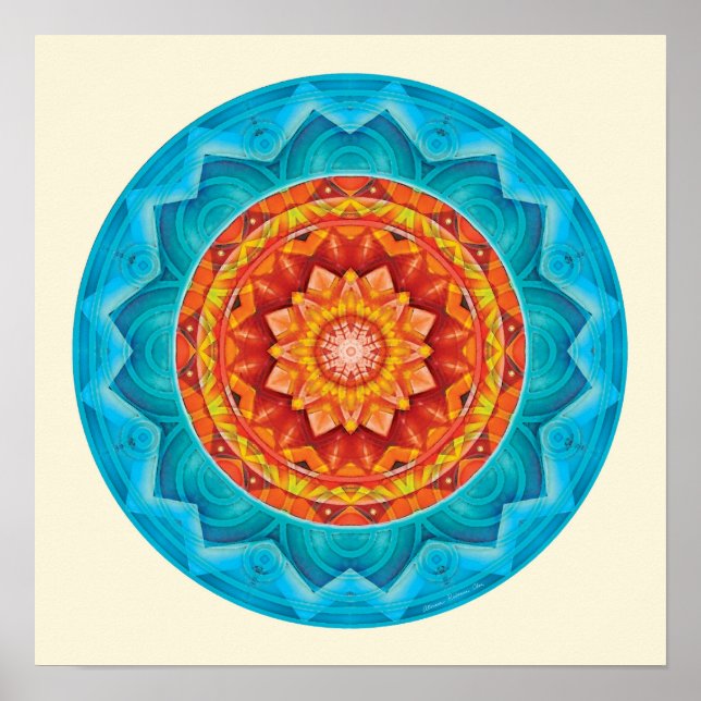 Mandalas of Deep Trust, No. 8 Poster (Front)