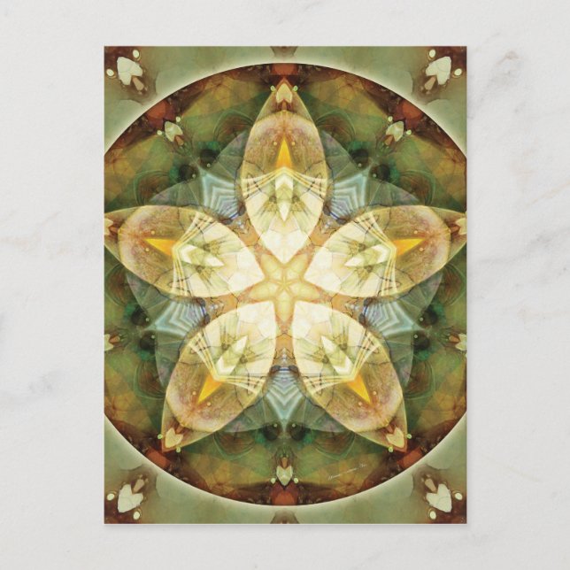 Mandalas of Forgiveness and Release 1 Postcard (Front)