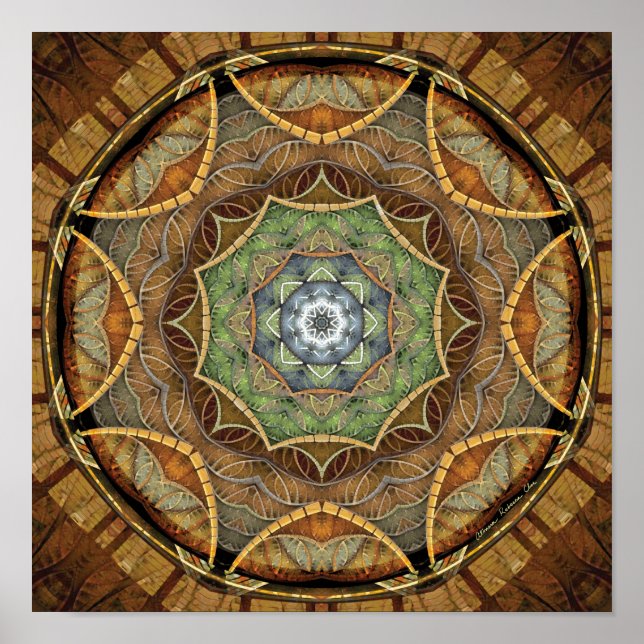 Mandalas of Forgiveness and Release 25 Poster (Front)