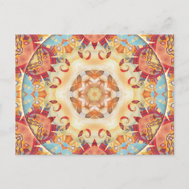 Mandalas of Forgiveness and Release 2 Postcard (Front)