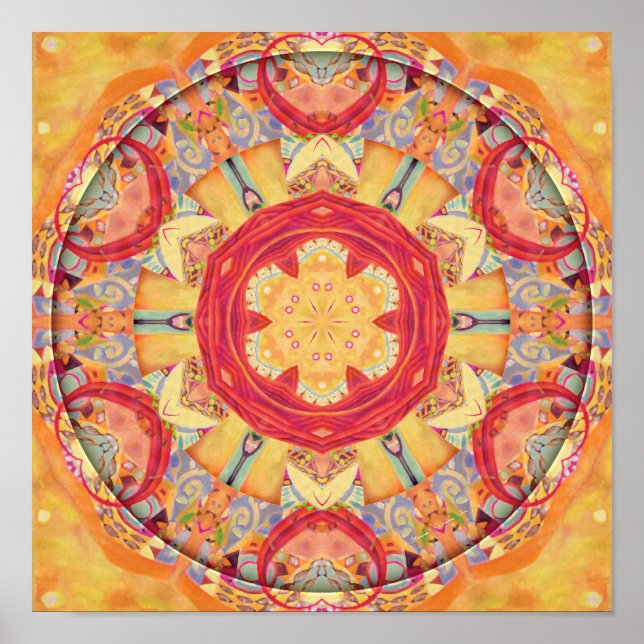 Mandalas of Forgiveness and Release 5 Poster (Front)