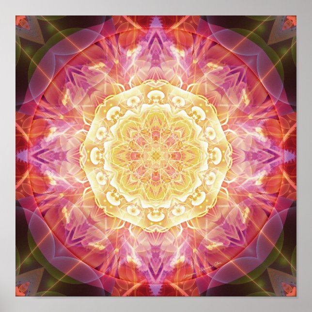 Mandalas of Forgiveness and Release 9 Poster (Front)