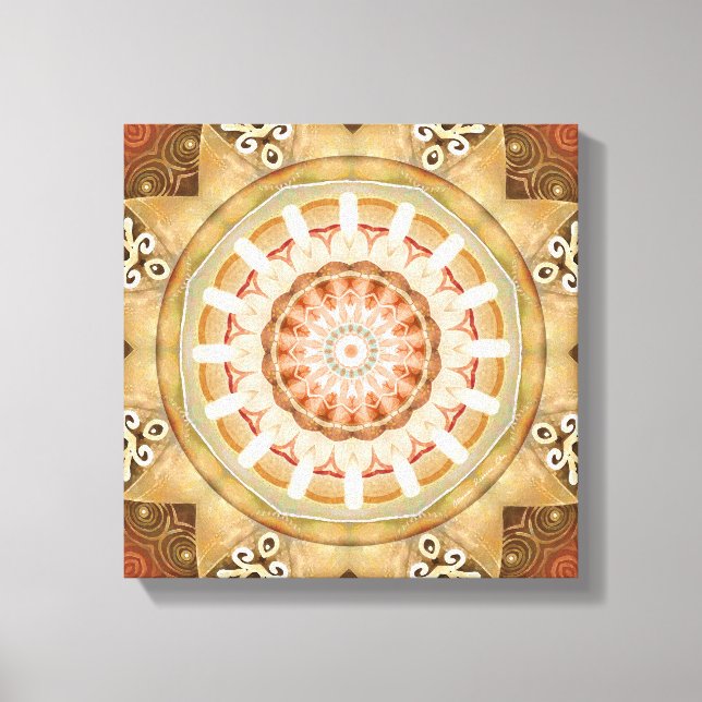 Mandalas of Forgiveness & Release 23 Canvas Wrap Print (Front)