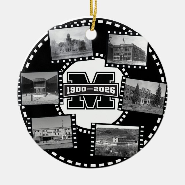 Mandan All Class Reunion Ornament (Front)