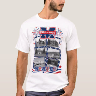 MANDAN America 250 High Schools T-shirt