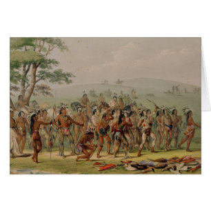 Mandan Archery Contest, c.1832