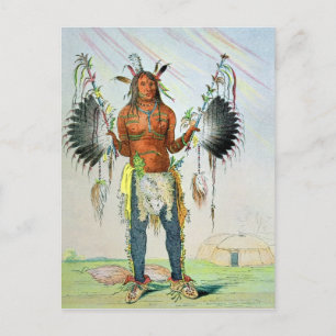 Mandan Medicine Man Postcard