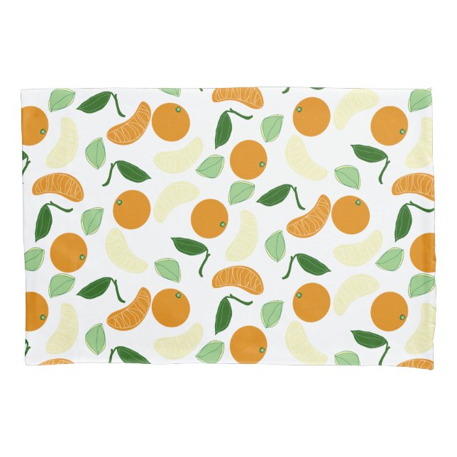 Mandarin Citrus Pillowcase (Front)