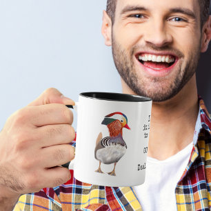 Mandarin Duck Bird Lover Mug