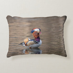 Mandarin Duck Decorative Cushion