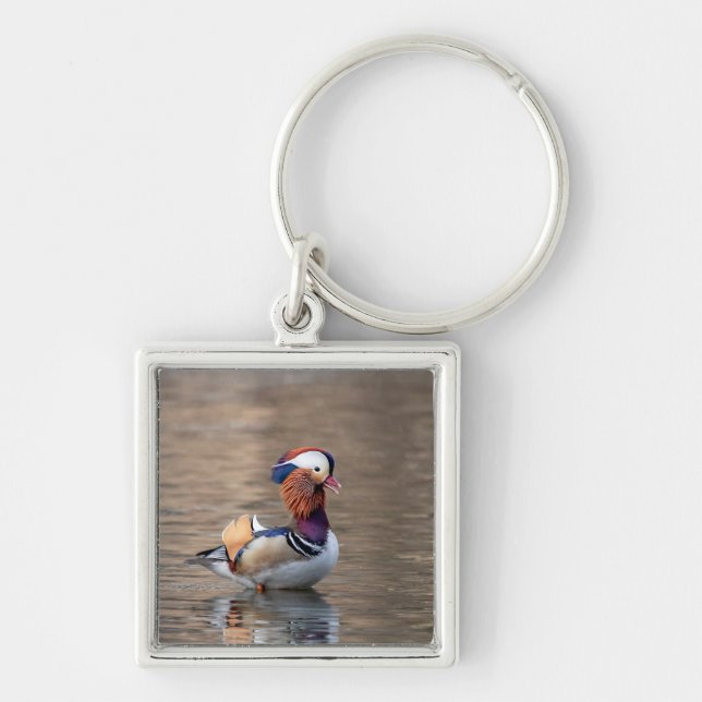 Mandarin Duck Key Ring (Front)