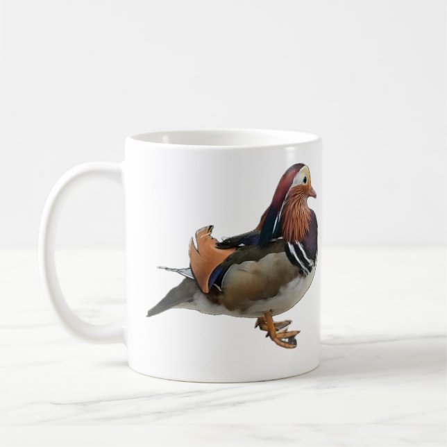 Mandarin Duck Mug (Left)