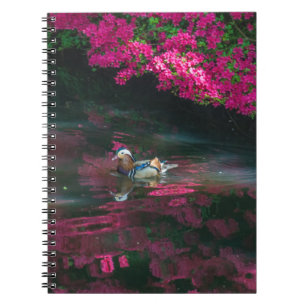 Mandarin duck notebook