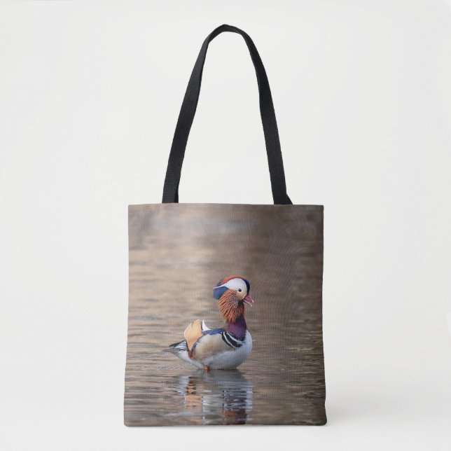 Mandarin Duck Tote Bag (Front)