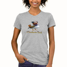 Mandarin Duck V-Neck T-Shirt