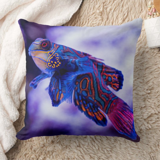 Mandarin Goby Fish Cushion (Blanket)