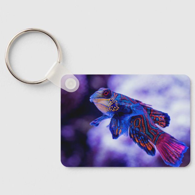 Mandarin Goby Fish Key Ring (Back)