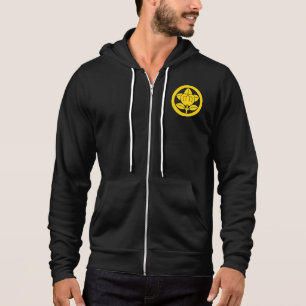 Mandarin orange in circle hoodie