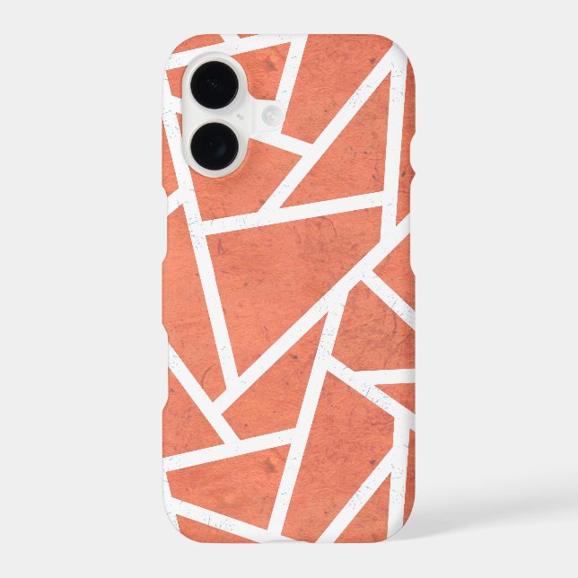 Mandarin orange mosaic pattern (Back)