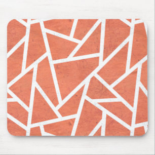 Mandarin orange mosaic pattern mouse mat