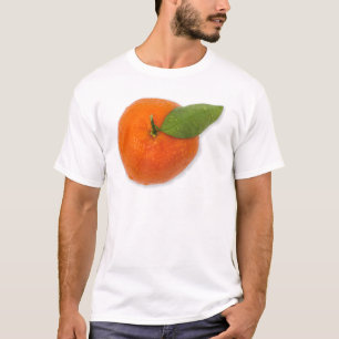 Mandarin with green leaf T-Shirt