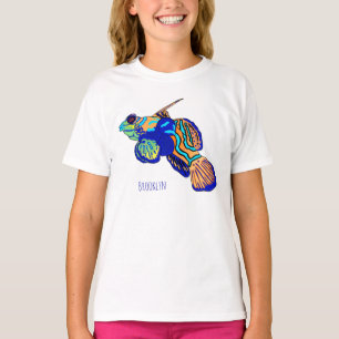 Mandarinfish cartoon illustration T-Shirt