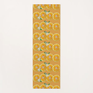 Mandarins Citrus Orange Fruit Yoga Mat