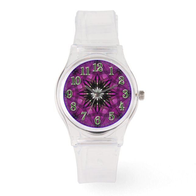 Mandela (8b) eWatch Wristwatch (Front)