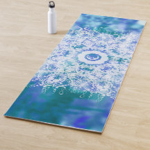 Mandela circle yoga mat