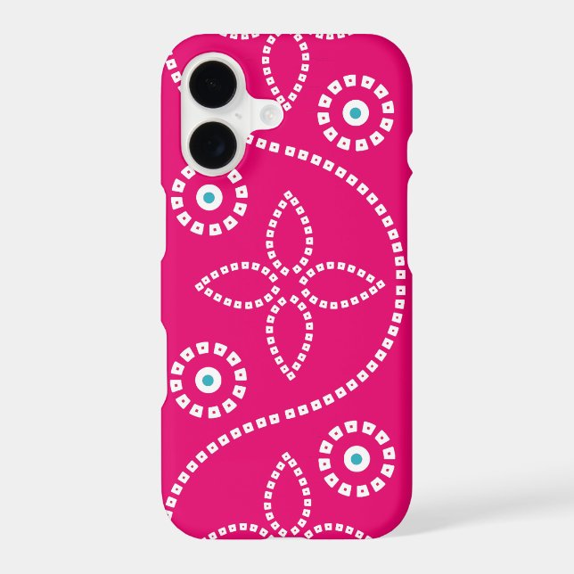 Mandela Indian iPhone Case (Back)
