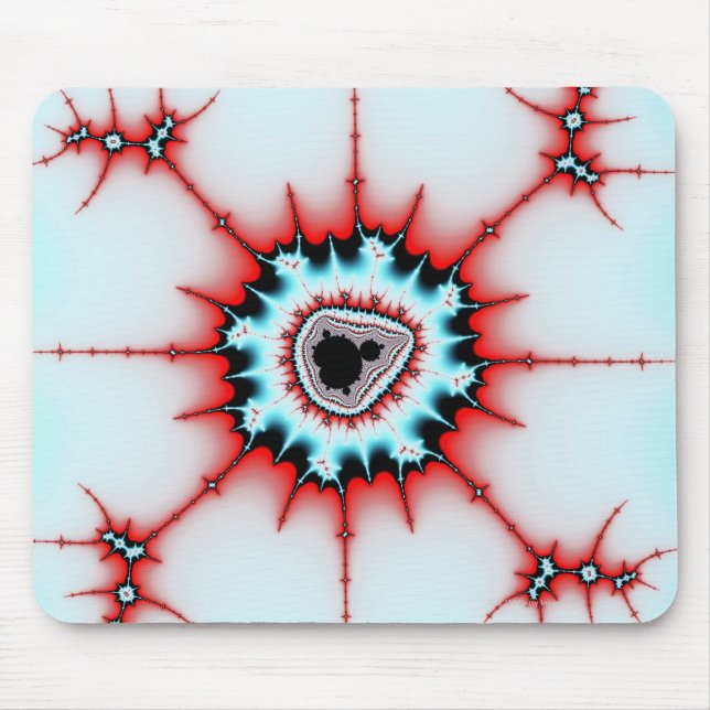 Mandelbrot 2 mouse mat (Front)