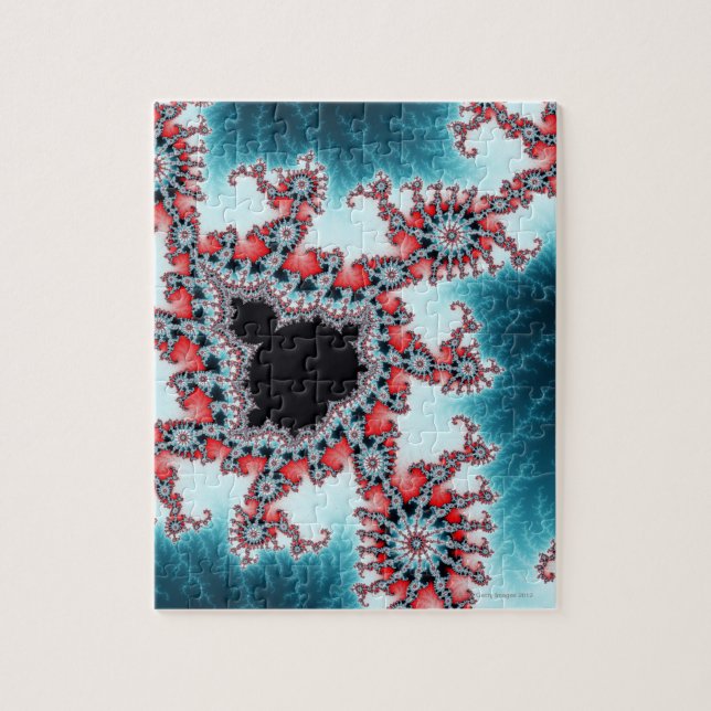 Mandelbrot 7 jigsaw puzzle (Vertical)
